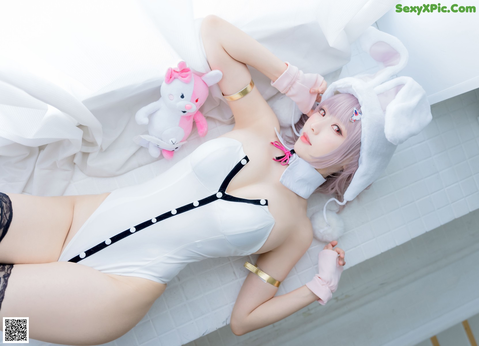 Cosplay Ely 七海千秋-バニー Ver. P25 No.45a579